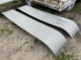 2 Alluminum semi fenders