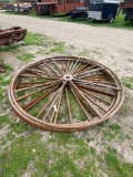 6 metal wheels for gate or fence