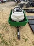 John Deere Pull behind trailer,and sprayer