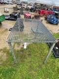 Plasma torch cutting table