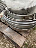 Pallet of stainless trays & bowls