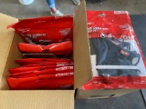 Box full of new Milwaukee 3 Layer face mask