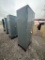 2 Metal Cabinets with metal bases