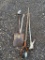 Bundle of yard tools