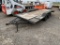 16x7 Car Hauler with tilt Tandem 5200lb Axles roll on fenders