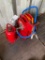 Bottle Jack & reel Craft Hose Reel