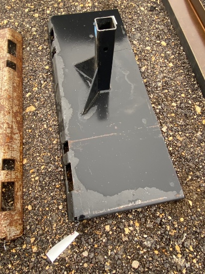 Skidsteer trailer mover