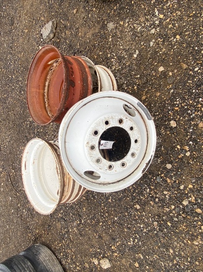 5-Steel Wheels 18 Wheeler