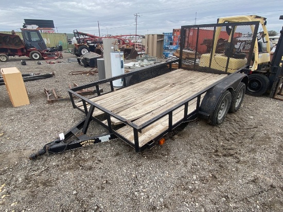 12ftx6ft.  Trailer with gate has title