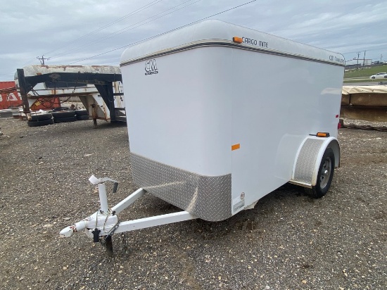 2012 CM 5x10 Enclosed trailer has title used 1 time