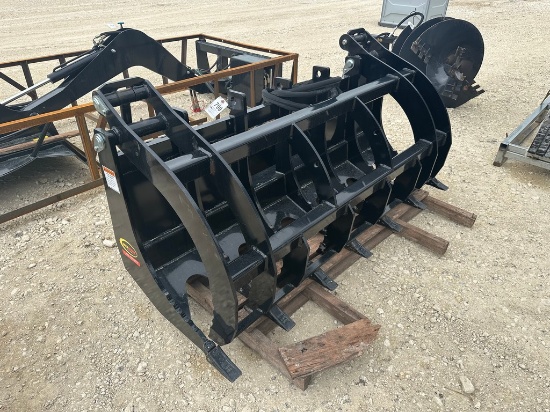 New Quick Attach Heavy Duty Grapple