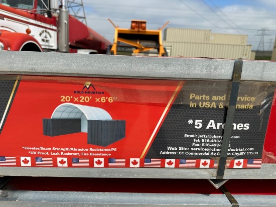 Gold Mountain 20x20x6.6"Container Canopy