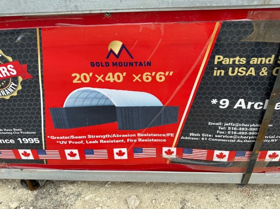 Gold Mountain 20x40x6'6" Container Canopy