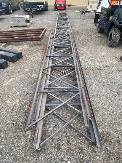 2-41' Meetal truss & 2 13' Metal Truss Matco lift