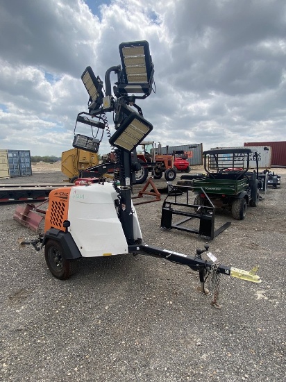 Generac Mobile LED light tower runs /operates hrs 6441