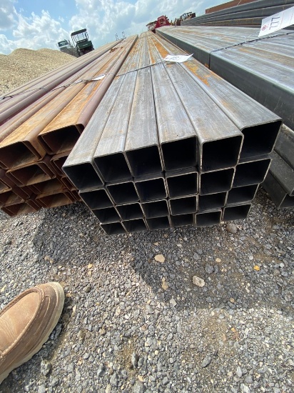 24 Pcs 2" Square Tubing 24ft. 14 gauge