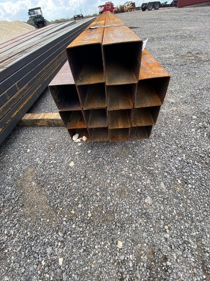 14 Pcs 4" Square tubing 20 ft. 14 gauge