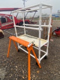 Plastic Rack & saw horse