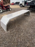 Diamond Plate 18 wheeler fender