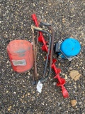 Auger bit,saws,welding helmet