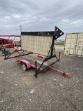 4x8 Utility Trailer with mounted sign