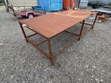 5x10  Metal shop table