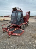 Toro Grounds Master 580-D Runs & Operates 1087 hrs Diesel Engine Closed Cab AC working all the way
