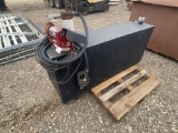 100 gallon diesel tanks with fill-Rite electric pump