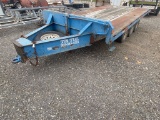 2003 Tem-Trail 16' Flatebed 3- 7K Axles, Pendle hitch