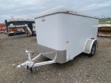 2012 CM 5x10 Enclosed trailer has title used 1 time