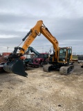 New 2023 Hyundai HX145 LCR Track Hoe  Fully loader AUX dHydraulic, Quick Release bucket 0 degree Tur