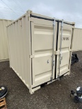 New 8ft. Storage container/office building