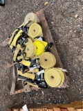 Pallet of 14 straps & ratchets
