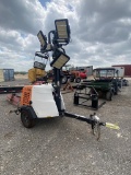 Generac Mobile LED light tower runs /operates hrs 6441