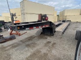 2000 Trail King 55 ton RGN with Lift Axle has title