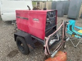 Lincoln Ranger 300D Welder on Trailer 1009 Hrs Kubota Diesel Engine Runs & Welds