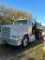 1997 Freighliner tanker truck shows 338160.4 on miles runs good