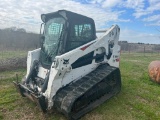 2020 Bobcat T740  2547 Hours,joystick controls power bob-tach, enclosed cab with A/C has bucket