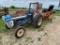 Ford 2910 2WD Diesel Tractor with Cyclone Flex finishing mower runs & operates