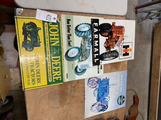 4-Tractor signs