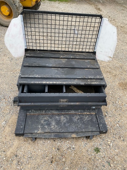 Truck pull out tool box