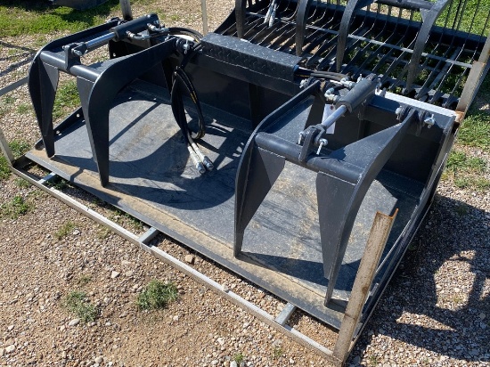 New JCT Quick Attach Hydraulic Grapple Bucket