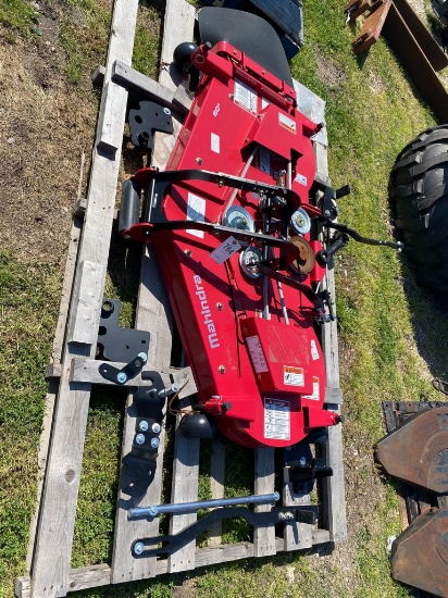 60" Mahindra Belly Mower with hardware