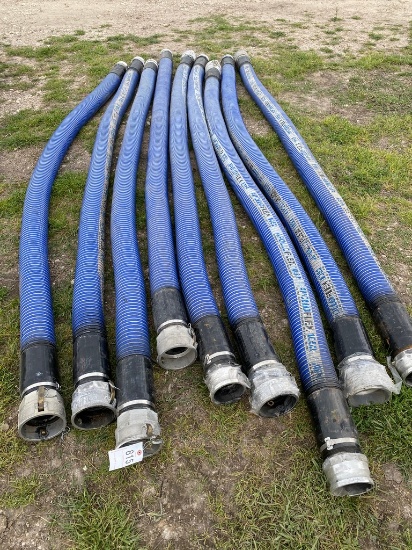 9 New 4" Water Hoses