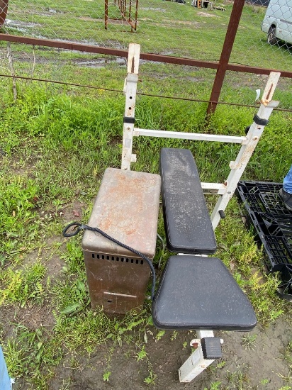 Heater & weight stand