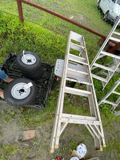 Black and decker work table & ladder