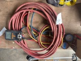 Air hose & AC Gauges
