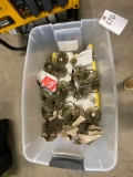 Tote full of Roofing nails