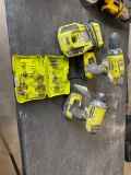 Ryobi Drill & screw gun & trimming kit