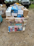 Pallet full of home goods,lights,kids toys misc.